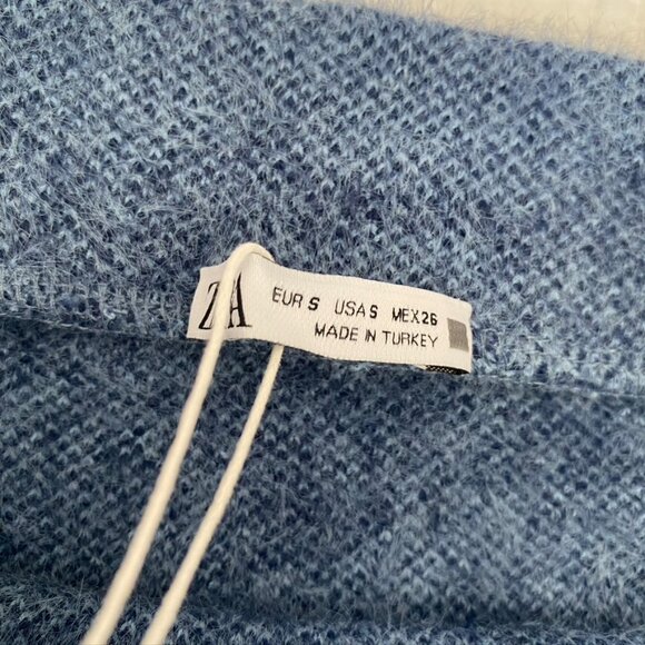 Blue Pattern Skirt from Zara - Picture 3 of 4